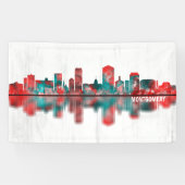 Montgomery Alabama Skyline Spandoek (Horizontaal)