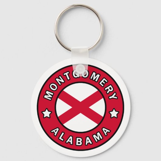 Montgomery Alabama Sleutelhanger (Voorkant)