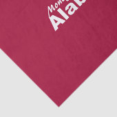 Montgomery, Alabama Tissue Paper Tissuepapier (Detail)