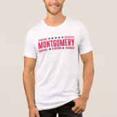 MONTGOMERY ALABAMA Tri-Blend SHIRT (Voorkant)