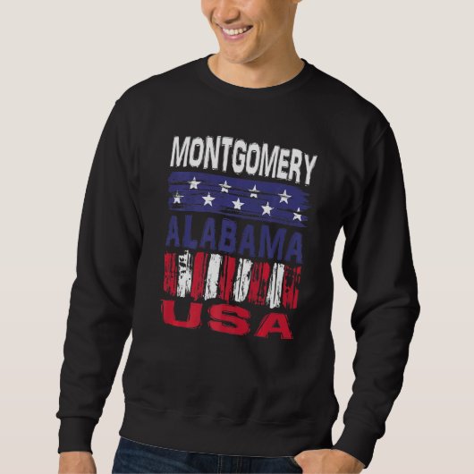 Montgomery Alabama Verenigde Staten Trui (Voorkant)