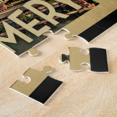 Montgomery Alabama Vintage Travel Legpuzzel (Zijkant)