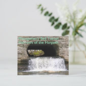 Montgomery Bell Tunnel - Narrows van de Harpeth Briefkaart (Staand voorkant)