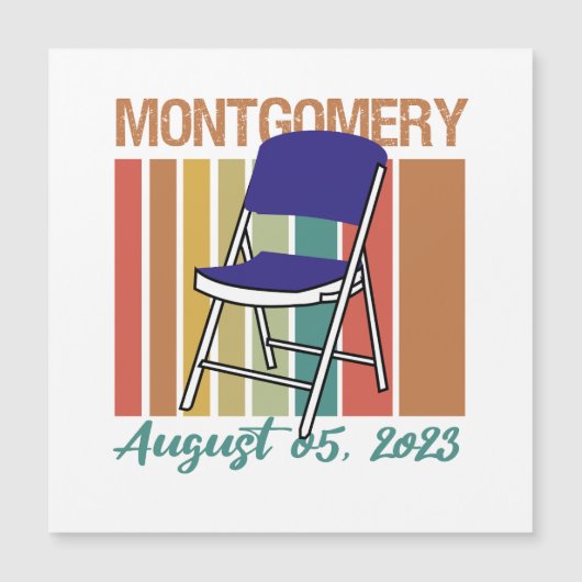 Montgomery Brawl Vouwstoel augustus 5 2023 (Voorkant)