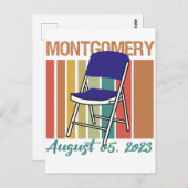 Montgomery Brawl Vouwstoel augustus 5 2023 Briefkaart (Voorkant / Achterkant)