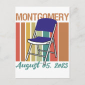 Montgomery Brawl Vouwstoel augustus 5 2023 Briefkaart (Voorkant)