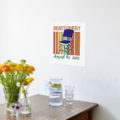 Montgomery Brawl Vouwstoel augustus 5 2023 Folie Afdrukken (Laag (Keuken))