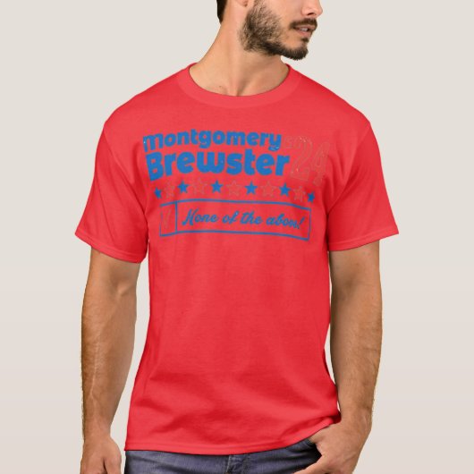 Montgomery Brewster 2024 T-shirt (Voorkant)