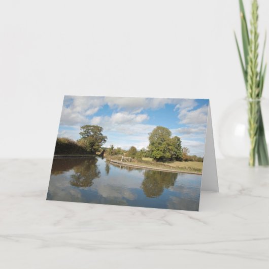 Montgomery Canal Shropshire England Bedankkaart (Voorkant)