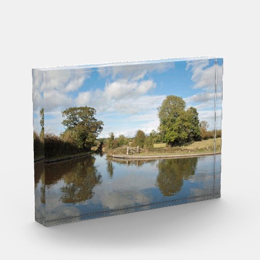 Montgomery Canal Shropshire Fotoblokken (Links)