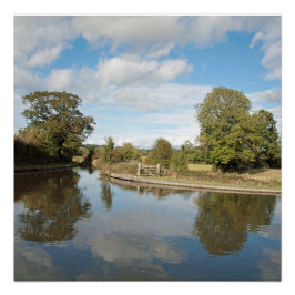 Montgomery Canal Shropshire Perfect Poster