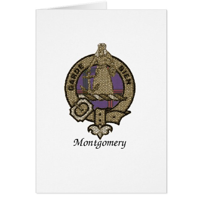 Montgomery Clan Crest (Voorkant)