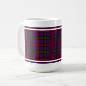 Montgomery Clan Scottish Tartan Koffiemok (Voorkant links)