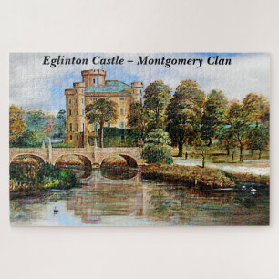 Montgomery Clan's Eglinton Castle Scotland Legpuzzel