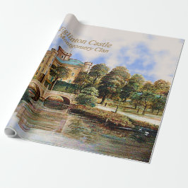 Montgomery Clan's Eglinton Castle Wrapping Paper Cadeaupapier