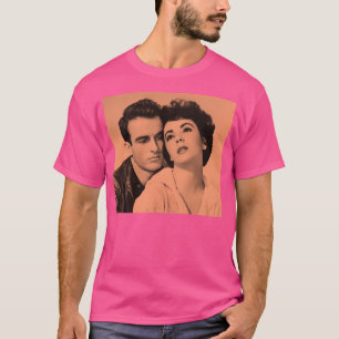 Montgomery Clift en Elizabeth Taylor in het Sinaas T-shirt