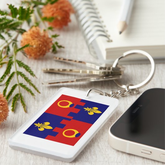 Montgomery County Flag Sleutelhanger (Voorkant Rechts)