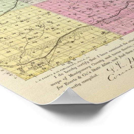 Montgomery County, Kansas Poster (Hoek)