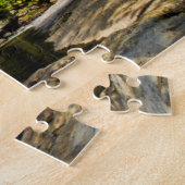 Montgomery Covered Bridge met herfstloof Legpuzzel (Zijkant)
