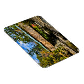 Montgomery Covered Bridge met herfstloof Magneet (Rechterzijde)