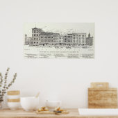 Montgomery East side California en Sacramento Poster (Keuken)