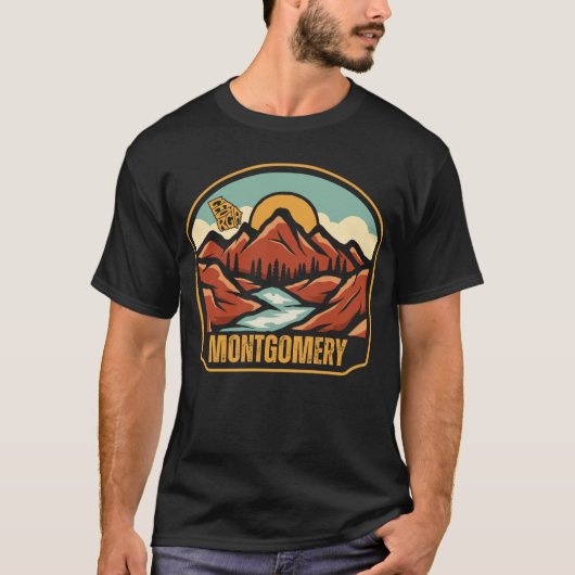 Montgomery, Georgia T-shirt (Voorkant)