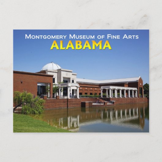 Montgomery Museum of Fine Arts Briefkaart (Voorkant)