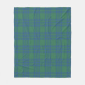 Montgomery Oude Plaid Fleece Deken (Voorkant)
