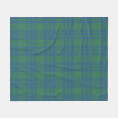 Montgomery Oude Plaid Fleece Deken (Voorkant (Horizontaal))