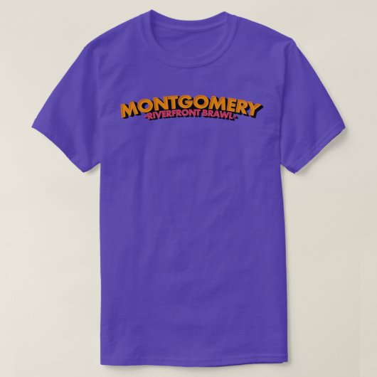 montgomery rivierfront brawl alabama TShirt (Design voorkant)