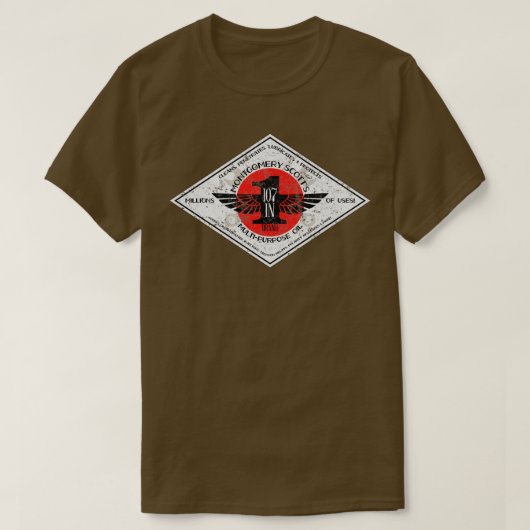 Montgomery Scotts 107in1 Merkwaardige olie T-shirt (Design voorkant)