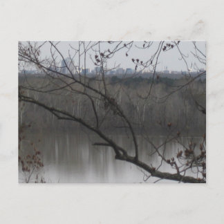 Montgomery Silhouet vanuit Prattville Nature & Cit Briefkaart