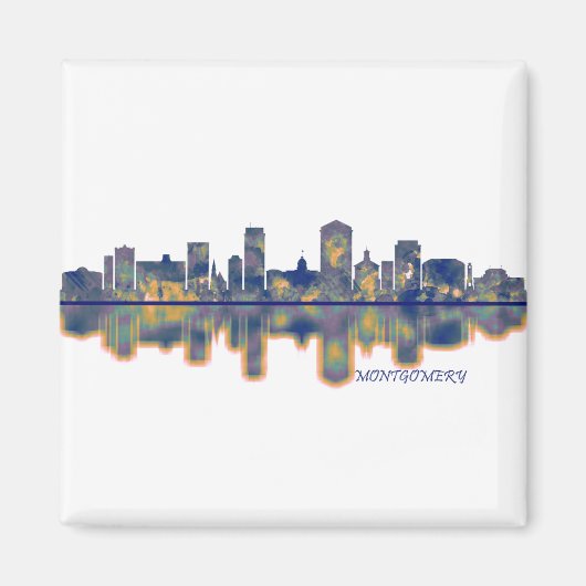 Montgomery Skyline Magneet (Voorkant)