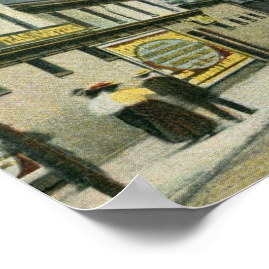 Montgomery St., Jersey City NJ 1908  Poster (Hoek)