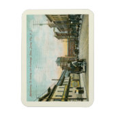 Montgomery St., Jersey City NJ 1908 Style Magneet (Verticaal)