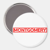 Montgomery Stamp Magneet (Voorkant / Achterkant)