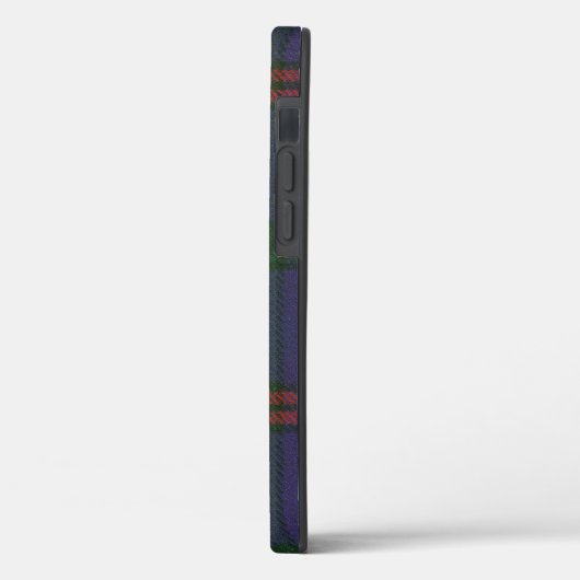 Montgomery Tartan & Badge Case-Mate iPhone Case (Achterkant / Links)