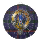Montgomery Tartan & Badge Dartbord (Voorkant)