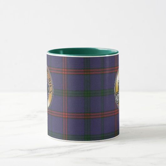 Montgomery Tartan & Badge Mok (Midden)