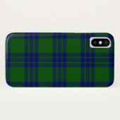 Montgomery tartan green blue plaid Case-Mate iPhone case (Achterkant (horizontaal))