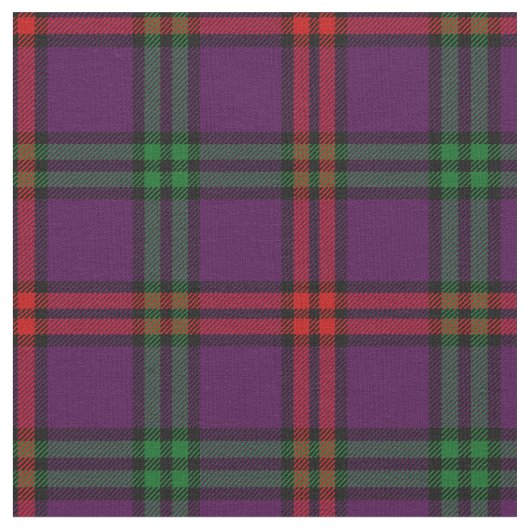 Montgomery Tartan Print Stof (Close Up)