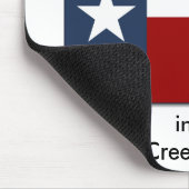 Montgomery, Texas/Lake Creek Settlement Mousepad Muismat (Hoek)