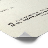 Montgomery West side California en Sacramento Poster (Hoek)