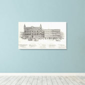 Montgomery West side Pine en California Canvas Afdruk (Insitu (Houten vloer))