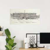 Montgomery West side Struik and Pine Poster (Thuiskantoor)
