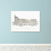 Montgomery West side Sutter en Struik Canvas Afdruk (Insitu (Houten vloer))