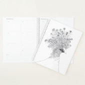 Month and Weekly Planner Crowned Pigeon  (Display)