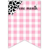 Monthly Milestone Banner for First Birthday (Derde vlag)