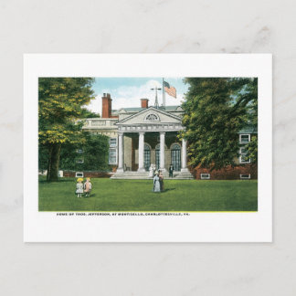 Monticello - Huis Thomas Jefferson, Charlottesv Briefkaart