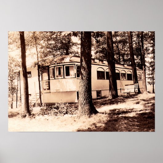 Monticello Indiana  Shafer Lake Poster (Voorkant)